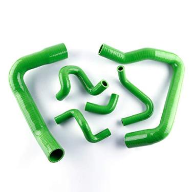 Imagem de LUXERAD Tubo de refrigeração de 3 camadas de 4,5 mm de silicone para Ford Mustang 86-93 (verde)