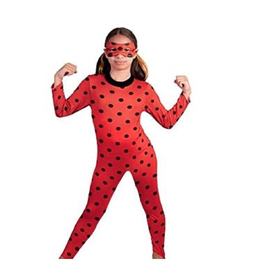 Imagem de Novabrink - Super Magia Fantasia Ladybug Com Máscara E Ioio Luxo TAM M
