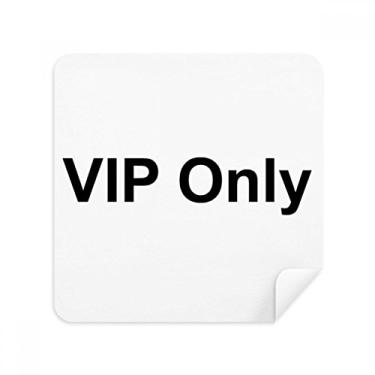 Imagem de Tecido de camurça VIP Only Black Symbol Pattern Glasses Cloth Cleaner 2 unidades