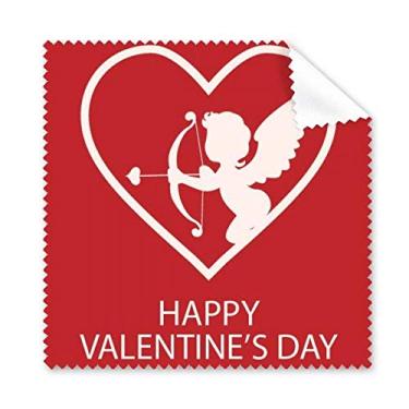 Imagem de White Angel Arrow Pano de limpeza para o dia dos namorados, 5 peças