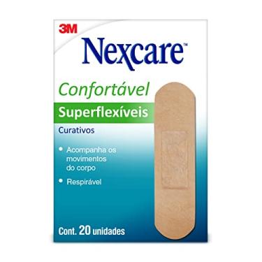 Imagem de Nexcare, 3M, Curativos Superflexíveis - 20 unidades, Bege