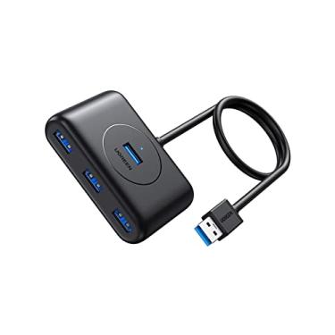 Imagem de UGREEN Hub USB, hub USB 3.0 de 4 portas com cabo de extensão de 3 pés, divisor USB portátil de alta velocidade para MacBook Air, Mac Mini, iMac Pro, Surface Pro, XPS, PC, Flash Drive, HDD móv