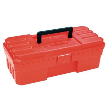 Imagem de Akro-Mils Caixa de ferramentas de plástico ProBox de 30,5 cm para ferramentas, hobby ou artesanato, modelo 09912, (30,5 cm x 13,5 cm x 10,1 cm), vermelha