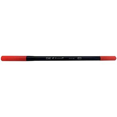 Imagem de Marcador Dualtip, Bismark, PK0100C905, Ponta Dupla, Vermelho