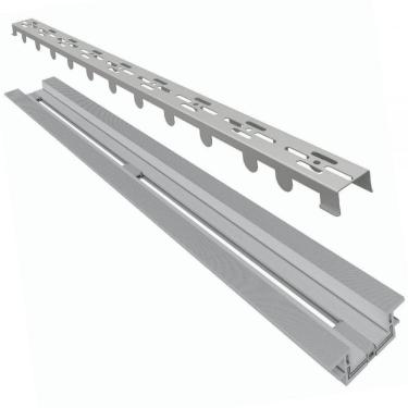Imagem de Ralo Linear Infinity Slim 80cm Com Tampa Vazada Linear Acess