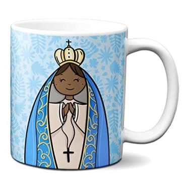 Imagem de Caneca Nossa Senhora Aparecida Mãe De Deus Padroeira Brasil (Branca)