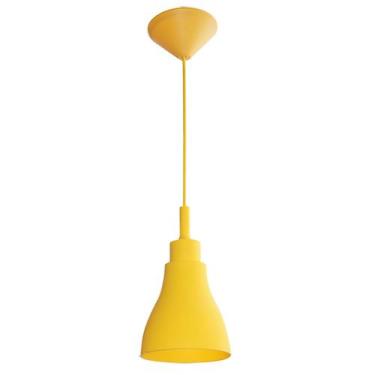 Imagem de Luminaria Teto Silicone Cone Shape Amarelo - Incasa