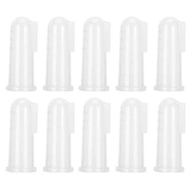 Imagem de Escova de dentes de dedo para cães, conveniente escova de dentes de dedo para animais de estimação segura e macia dentes de silicone para boca de animal de estimação para cães (b24409)