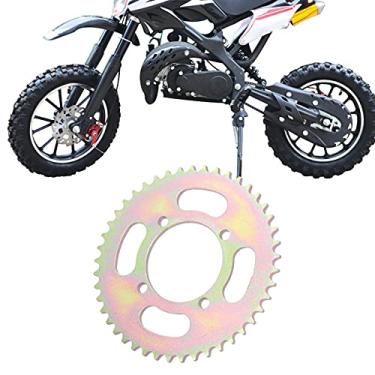 Imagem de Roda dentada de corrente traseira, 45 dentes 420 roda dentada de corrente traseira adequada para Quad Pit Dirt Bike ATV Go-Kart motocicleta de 4 rodas