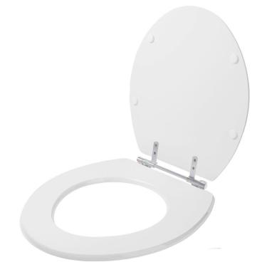 Imagem de Assento Sanitário Decorado Borboleta Oval Para Vaso Celite