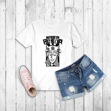 Imagem de Tshirt  - Maria Bonita- Nordeste Camiseta - Baby Look  Unissex - Koupe