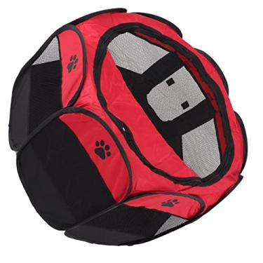 Imagem de Canil de caneta de exercício para cães, cercadinho portátil respirável impermeável para animais de estimação e removível para gatos para coelhos para cães(Número S)