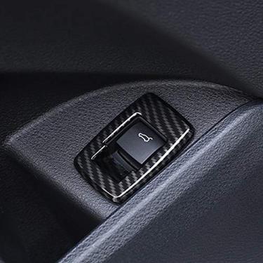 Imagem de JIERS Para BMW X1 F48 2016-2018 X2 F39 2018, botão de porta de carro moldura decoração acabamento interior ABS