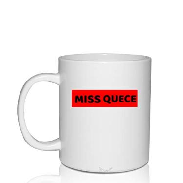 Imagem de Kit 2 Canecas Brancas Personalizadas Miss quece
