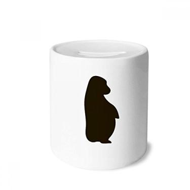 Imagem de DIYthinker Porta-moedas de cerâmica com retrato de animal orangotango, presente de cofrinho