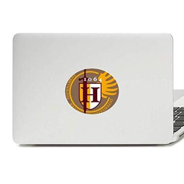Imagem de Adesivo de notebook com emblema de vinil de espadas corajosas da Idade Média
