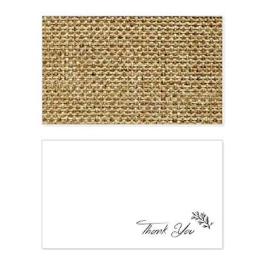 Imagem de Tawny Estampa de Ilustração de Malha de Linho de Juta, Cartão de Agradecimento, Papel de Aniversário, Saudações de Casamento
