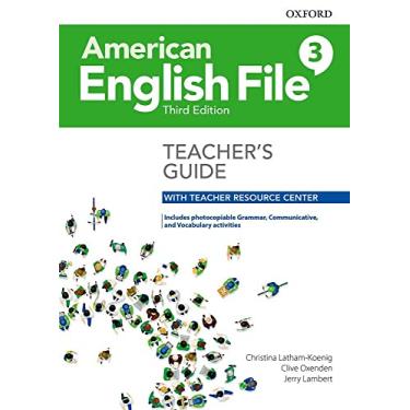 Imagem de American English File 3 - Teacher's Book With Resource Center - Third Edition
