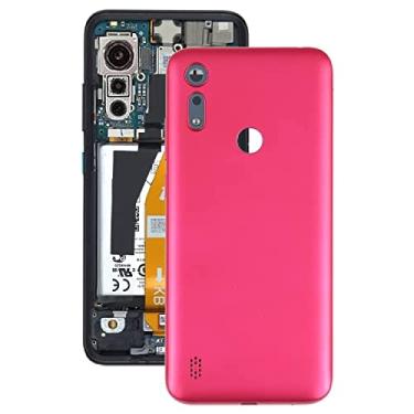 Imagem de Peças de substituição de telefone celular melhory a contracapa Tampa traseira da bateria para para Motorola Moto E6i XT2053-5 Acessório telefônico