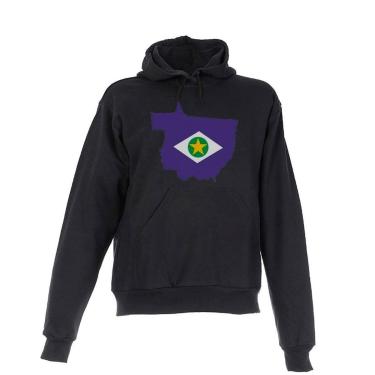Imagem de Blusa De Frio Moletom Estado Mato Grosso Infantil Juvenil-Unissex
