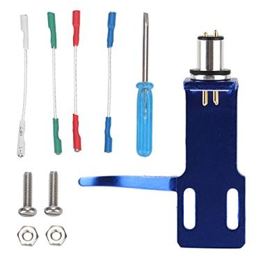 Imagem de Conjunto Completo,Toca-discos Toca-discos Fonógrafo Headshell Cartucho High-end Kit Toca-discos, Adequado Para A Maioria Dos Toca-discos(Azul)