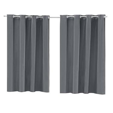 Imagem de Cortina Blackout Corta Luz 220cm x 130cm - Cinza
