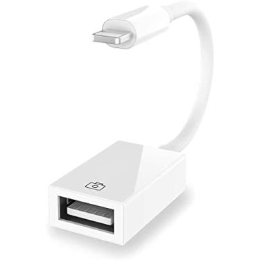 Imagem de Cirafon - Adaptador OTG USB 3.0 Fêmea para Câmera, Pen Drive, Mouse e Teclado, Compatível com iPhone/iPad