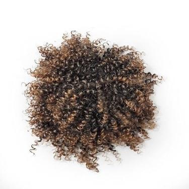 Imagem de Aplique Coque Afro Puff Fibra Sintética P90 Cor:#T1B/30