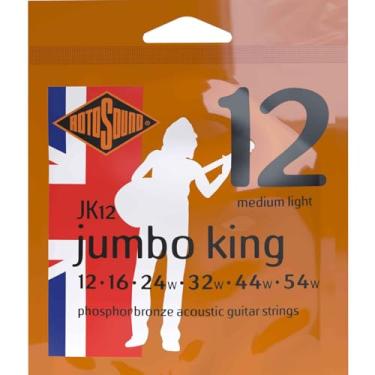 Imagem de Encordoamento Violão Aço Rotosound - Jumbo King - JK12 - .012/.054