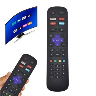 Imagem de Controle Remoto Compatível com PHILCO ou BRITÂNIA ROKU TV Smart TV