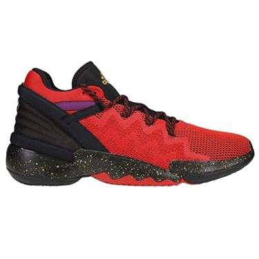 Imagem de adidas Mens D.O.N. Issue #2 Basketball Sneakers Shoes Casual - Red - Size 5.5 M