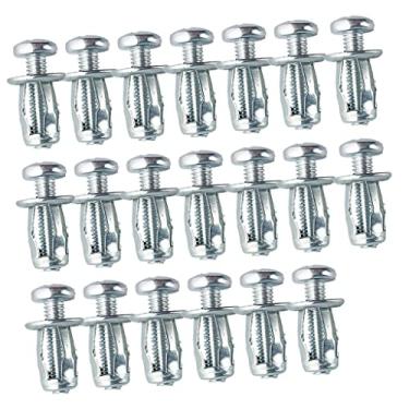 Imagem de oshhni 20x Pétala Porca Fina M5 M6 Cavilhas Drywall Porcas de de Ferramenta para Expansão de Porca, M6x25