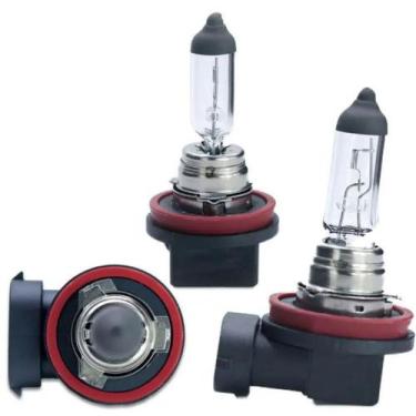 Imagem de Lâmpada Pack com 10 Lâmpadas Automotivas Halogena H8 12V 35W 4300K Tec