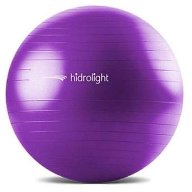 Imagem de Bola De Exercícios Pilates Hidrolight Com Bomba 65cm