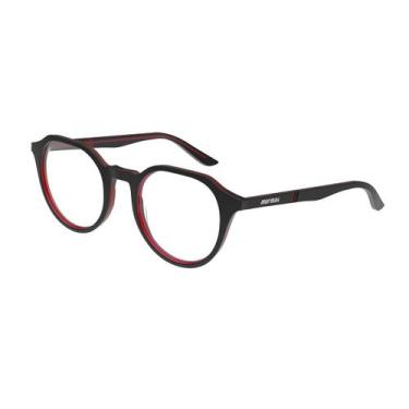 Imagem de Armação De Óculos Mormaii Avila M6130aa950 Preto Fosco, Preto, 50
