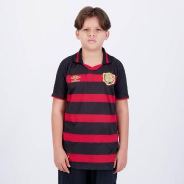 Imagem de Camisa Umbro Sport Recife I 2024 Juvenil, 14 ANOS