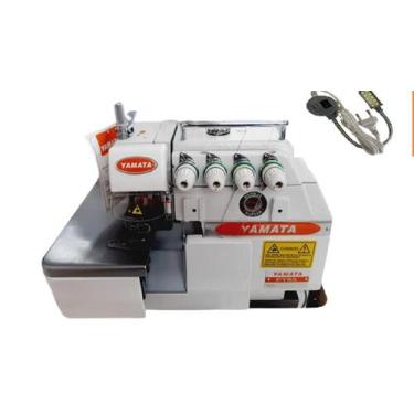 Imagem de Máquina Costura Interlock Industrial Yamata Bivolt + Led-, Bivolt