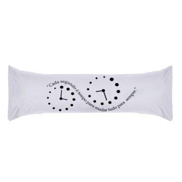 Imagem de Capa para Travesseiro de Corpo Estampada Aconchego 1,30m x 38cm 01 Peç