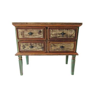 Imagem de Aparador Rústico Aslam em Madeira de Demolição - Cód 2385 - Barrocarte