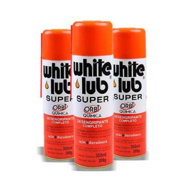 Imagem de Desengripante White Lub Super 300ml Orbi - 3 Peças