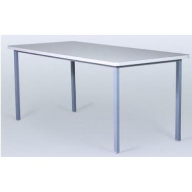 Imagem de Mesa refeitório 4 pés redondo cristal - MOVEIS VITORINO