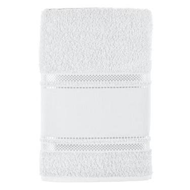 Imagem de Toalha de Rosto Valentine Teka 45 x 80cm, 0210-BRANCO