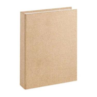 Imagem de Livro Caixa Decorativo Mdf Revestido Em Linho Book  Médio - Mart