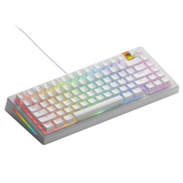 Imagem de Glorious Gaming – Teclado GMMK 3 de disparo rápido, efeito Hall, taxa de sondagem de 8K, interruptores mecânicos e magnéticos MX, teclado hot swap 75%, sistema de junta modular, teclas Doubleshot PBT
