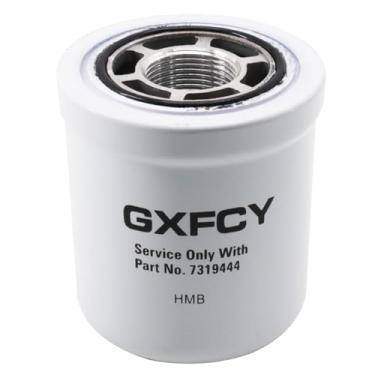 Imagem de Filtro de óleo 7319444 substituto 6686926 HF35006 HFR835006 compatível com carregadeira Bobcat All-Wheel Steer Loader A300 A770 S130 S150 S160 S220 S250 S300 S4555 0 S55 0 S650 T140 T180 T190 T250