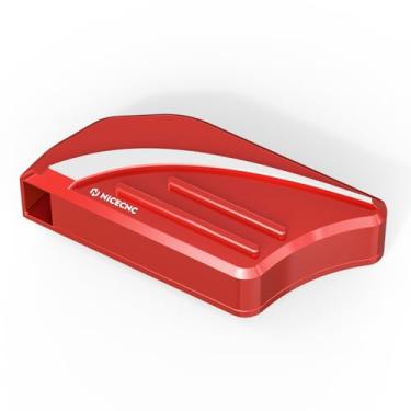 Imagem de NICECNC Extensor de pedal de freio traseiro maior compatível com Can-Am Ryker 900 Sport ACE 2022 2023, Ryker 600 Ace 2022 2023, Ryker 600 2019 2020 2021, alumínio, vermelho