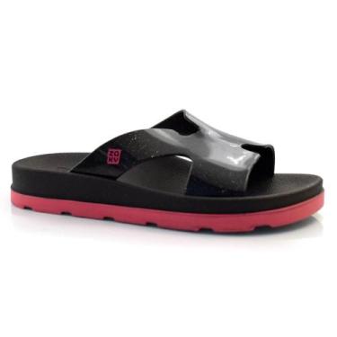 Imagem de Sandália Flat Infantil Zaxy Daily do 28 ao 32, Preto, 30