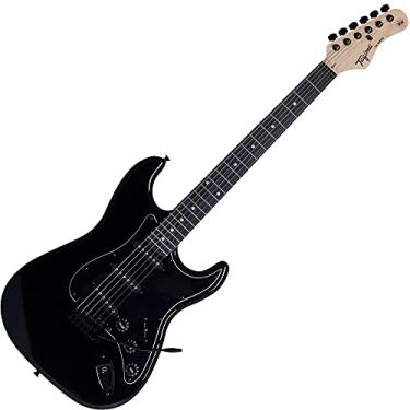 Imagem de Guitarra elétrica TAGIMA - TG 500 BK DF BK, Black Dark Fingerboard Mint Green