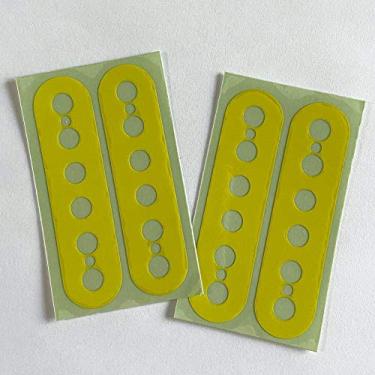 Imagem de Adesivos de captador para Humbucker // Ibanez RG - Amarelo