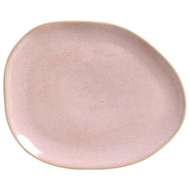 Imagem de CONJUNTO C/ 6 PRATOS RASO OVAL ORGÂNICO LITCHI Ø 29x2,5 CM - Porto Bra